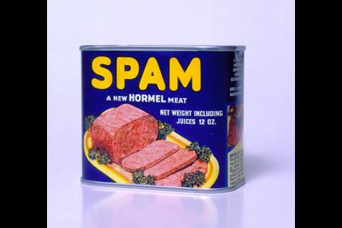A Spam can from 1937